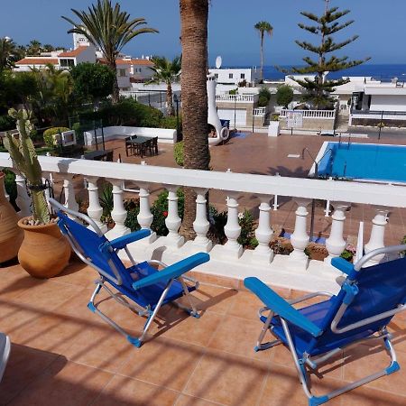First Line Villa Floor Studio Apartment With Amazing Sea View Air Conditioned Just 50M From The Beach Costa Adeje  Exteriér fotografie
